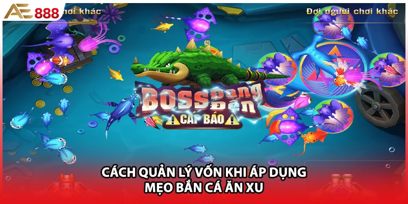 Cách quản lý vốn khi áp dụng mẹo bắn cá ăn xu
