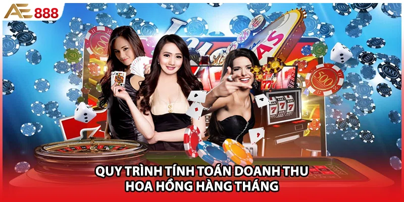 Quy trình tính toán doanh thu hoa hồng hàng tháng